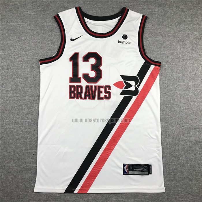 Camiseta Los Angeles Clippers Paul George NO 13 Classic 2019-20 Blanco
